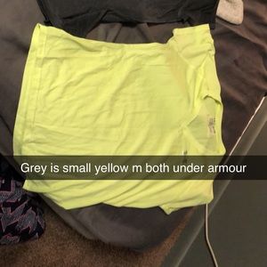 Under amrour work our shirt